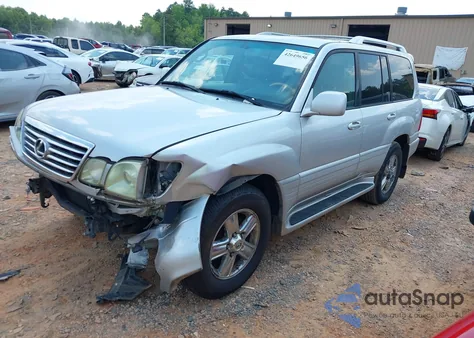 2006 Lexus Lx 470 из США, поврежденный, VIN JTJHT00W264010381